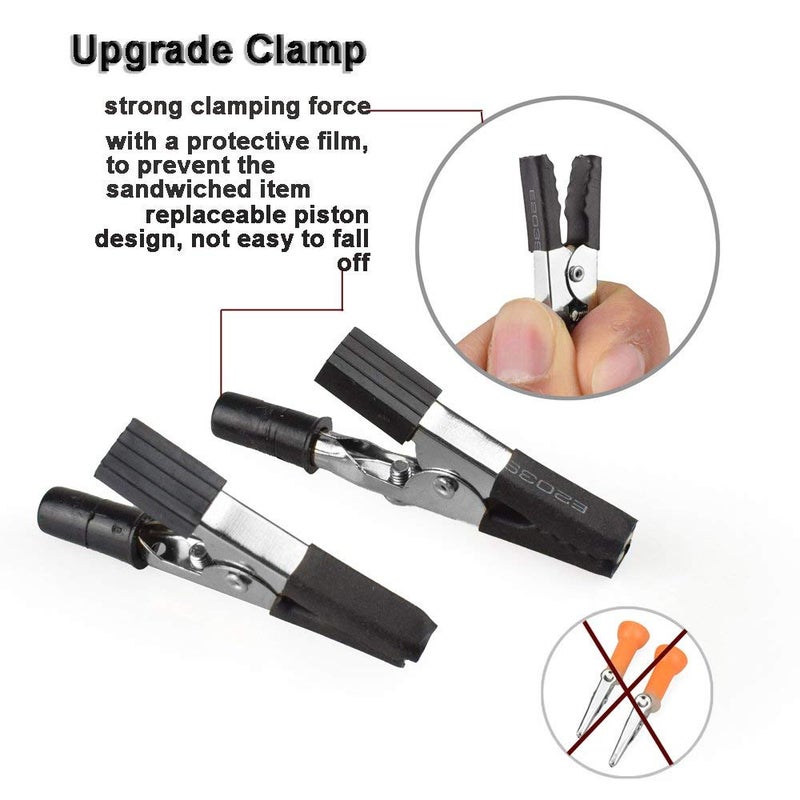 NOEVSBIG Helping Hands Soldering, Third Hand Soldering Tool PCB Holder Flexible Arms Helping Hands Crafts Jewelry Hobby Workshop Helping Station (Y3) - Image 3